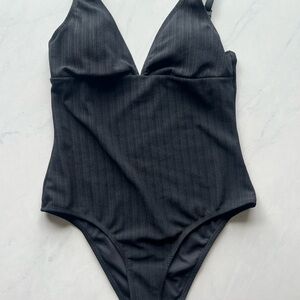 Women’s Black One-Piece Swimsuit